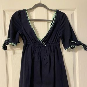 Navy Judith March Dress